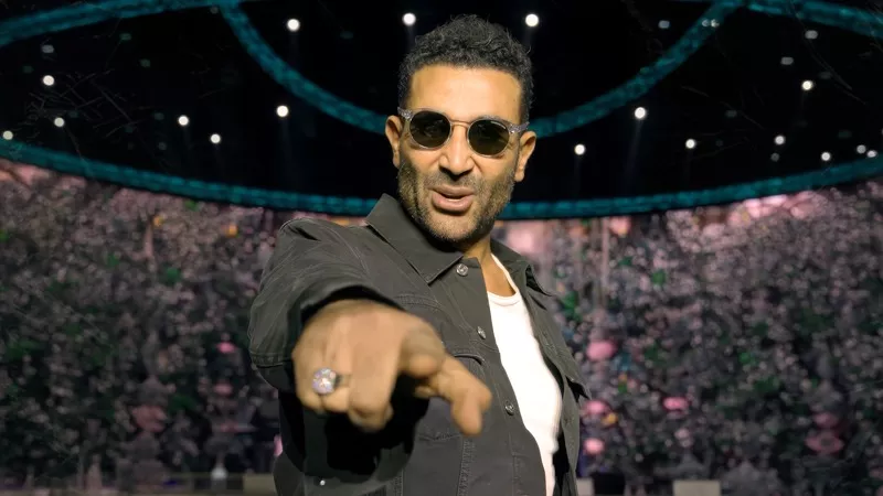 أغاني أحمد سعد تتخطى الـ 500 مليون استماع على أنغامي