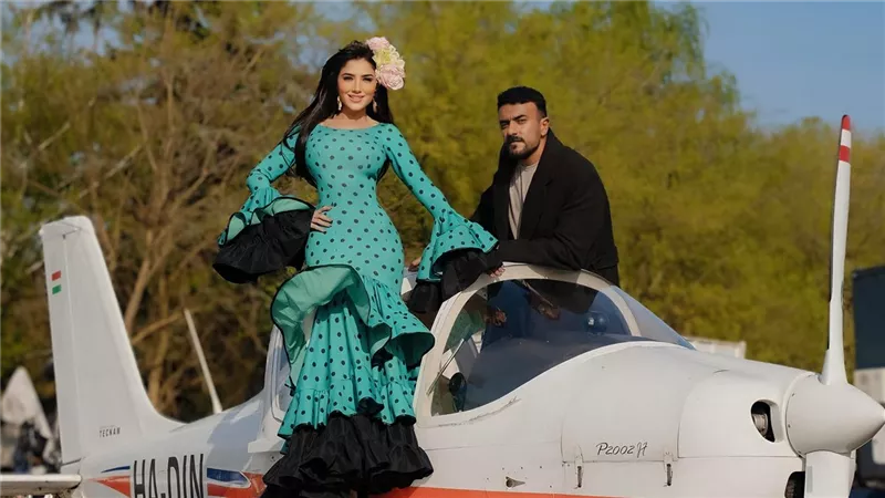 أول صور لـ أحمد العوضي ومي عمر من فيلم شمشون ودليلة