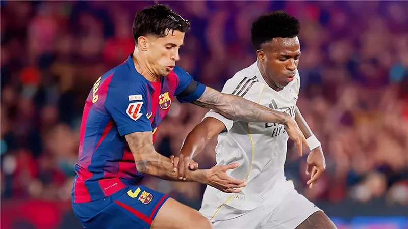 برشلونة يحسم الكلاسيكو بثنائية ويحرز الدوري الإسباني