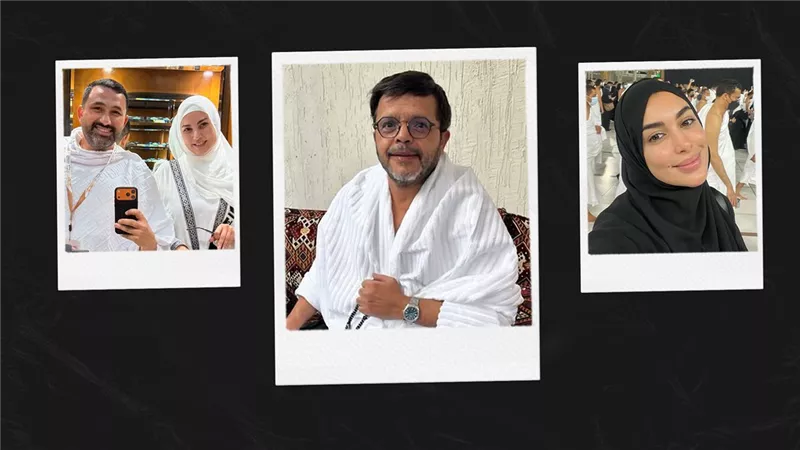 نجوم يقفون الآن على جبل عرفات