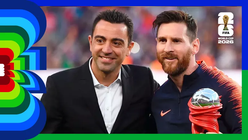 تشافي : ميسي الأفضل في التاريخ وفخور بما قدمه منتخب إسبانيا