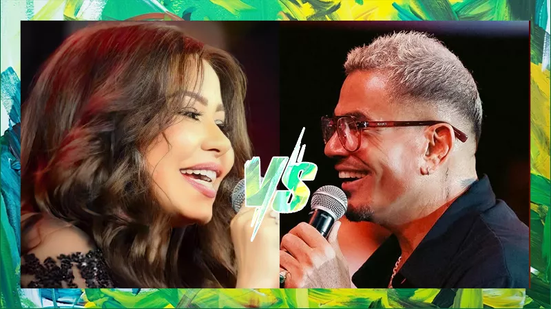 عمرو دياب vs شيرين عبد الوهاب .. من يحسم ليلة 7 أغسطس في الساحل؟