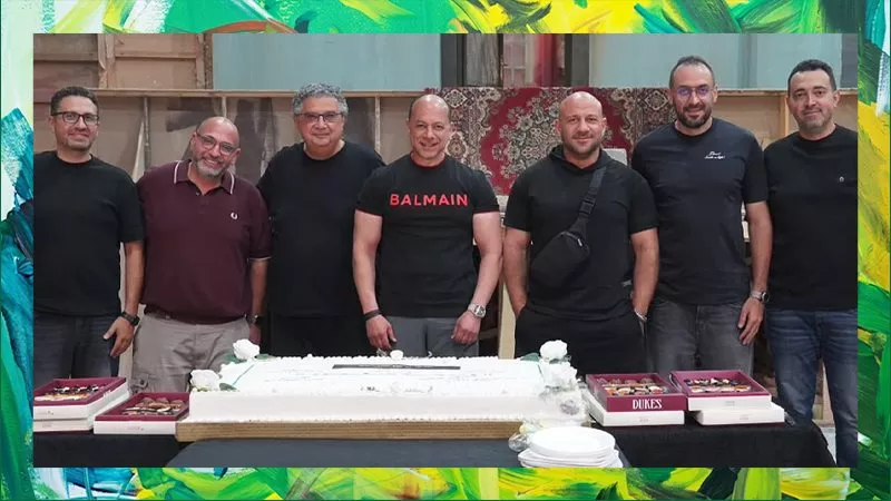 بالصور .. صناع فيلم فرصة سعيدة يحتفلون ببداية التصوير