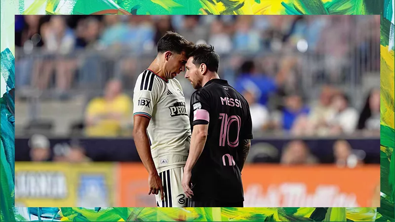 تقارير : معاقبة ميسي بعد التعدي على لاعبَ فيلادلفيا أمام أنظار الحكم