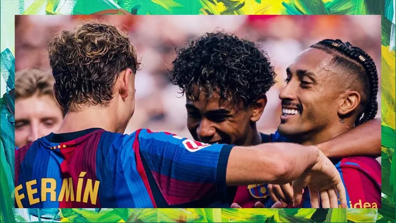 برشلونة يسحق فالنسيا بخماسية نظيفة بالليجا