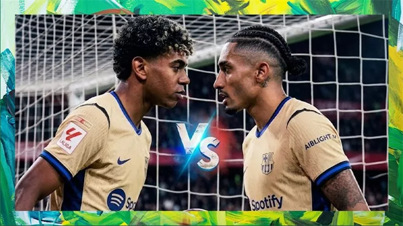 رافينيا ويامال .. ترتيب هدافي الدوري الإسباني